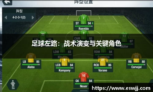 足球左路：战术演变与关键角色